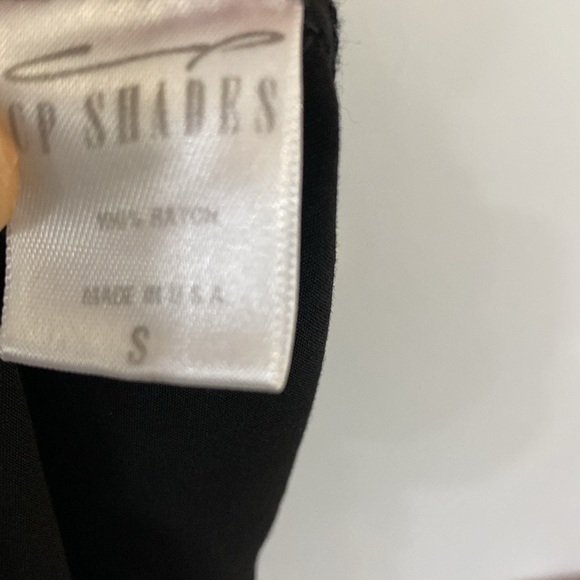 CP Shades Black Drawstring Midi Maxi Dress Size S - Picture 3 of 3